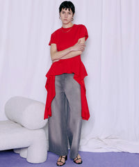 Ruffle Hem T-Shirt