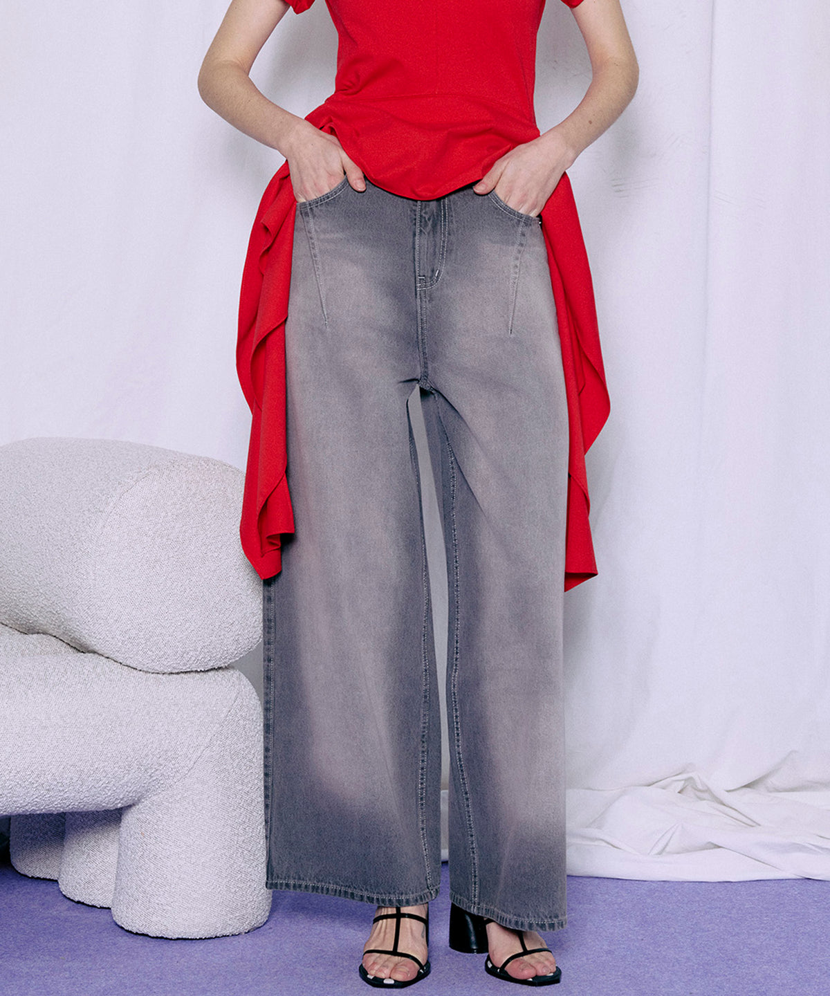 【2026夏季预购】高亮套染牛仔裤