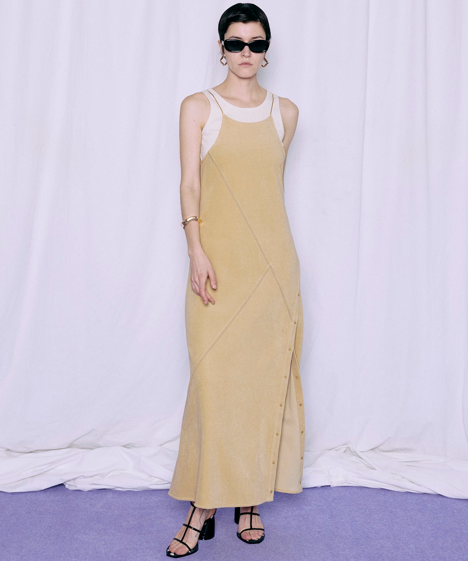 【2026Summer PRE-ORDER】Tank Set Pile Flare Dress