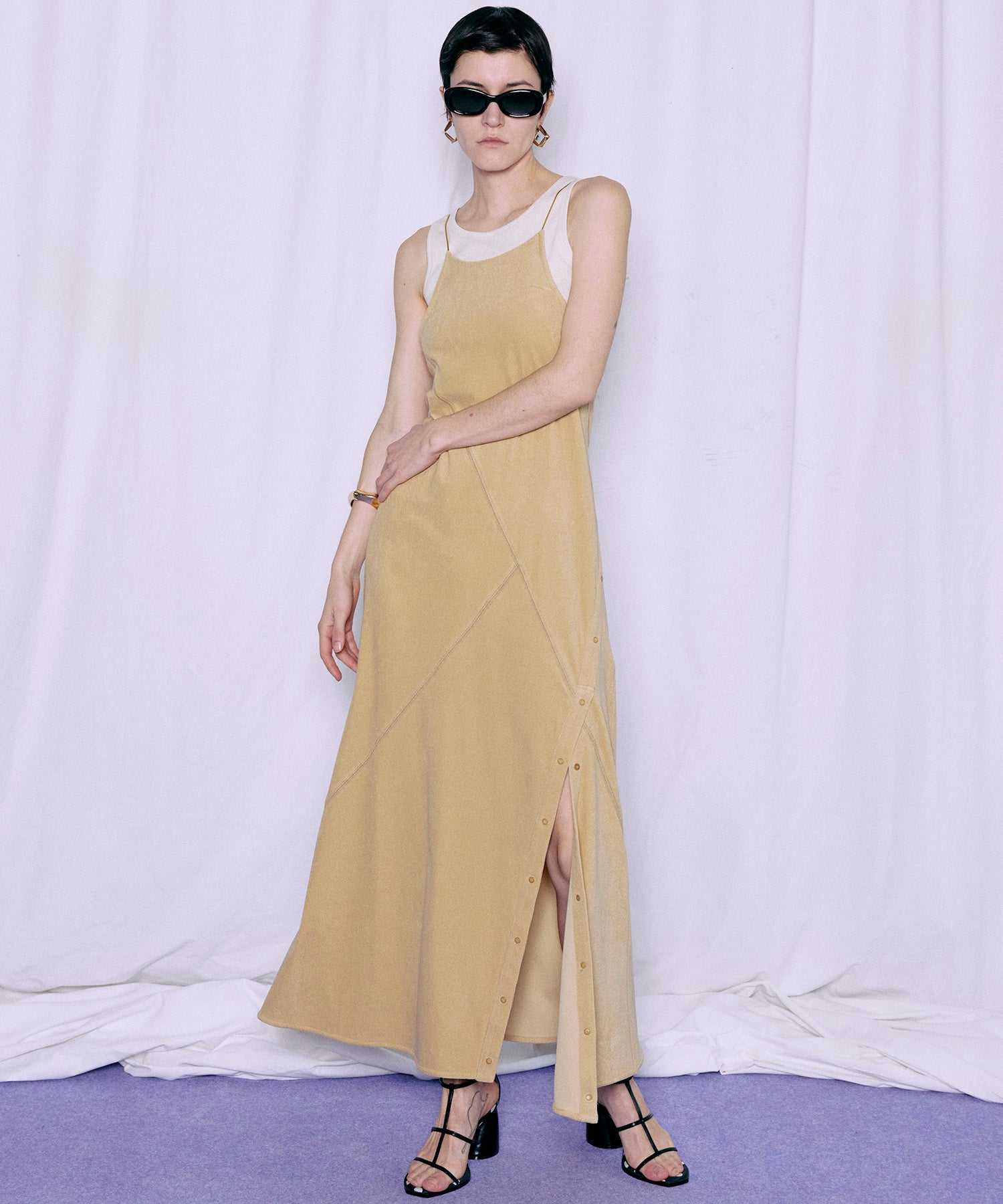 【2026Summer PRE-ORDER】Tank Set Pile Flare Dress