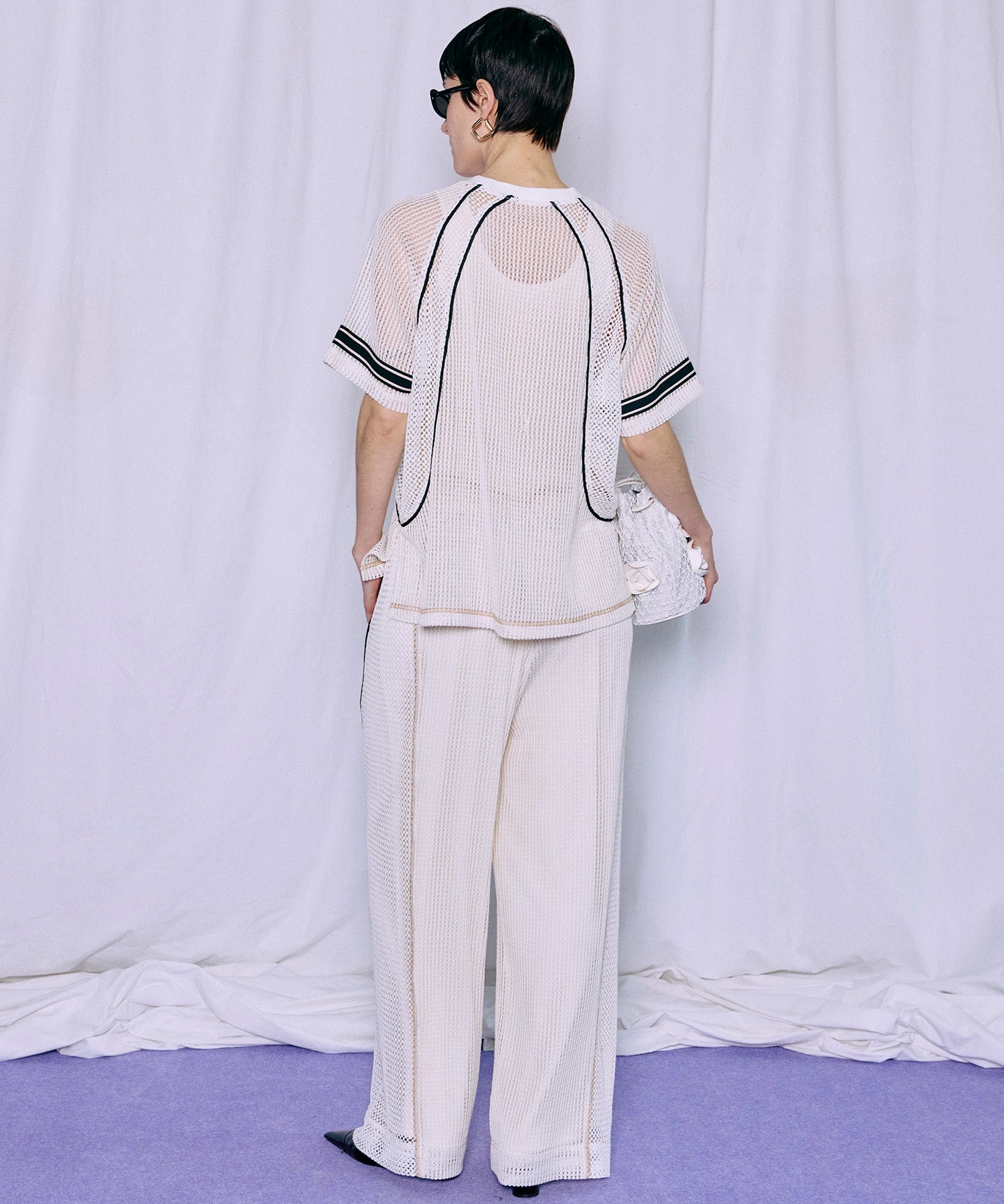 Numbering Mesh Pants