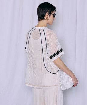 Numbering Mesh T-Shirt