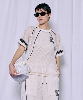 Numbering Mesh T-Shirt