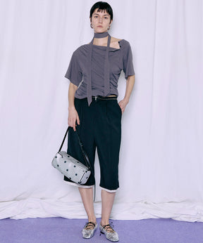 【2026Summer PRE-ORDER】Tulle Layered Midi Pants