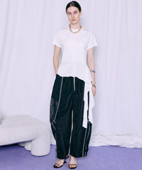 Ruffle Hem T-Shirt