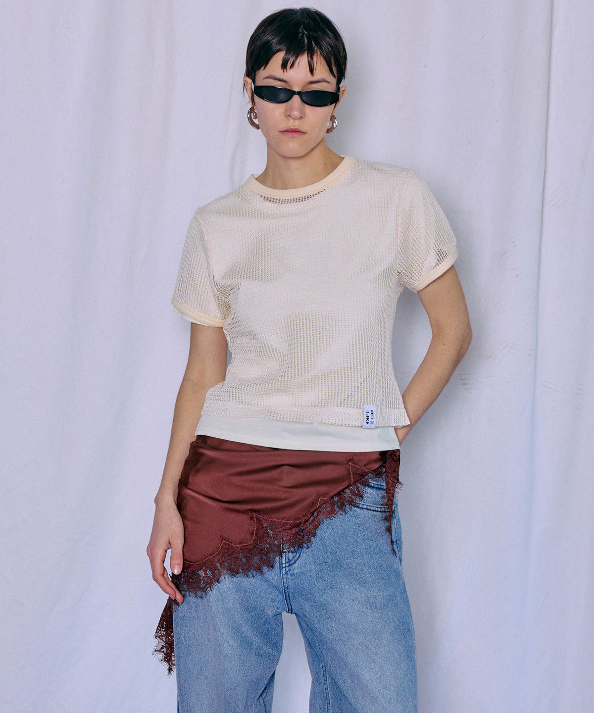 【2026夏季预购】网纱叠层T恤