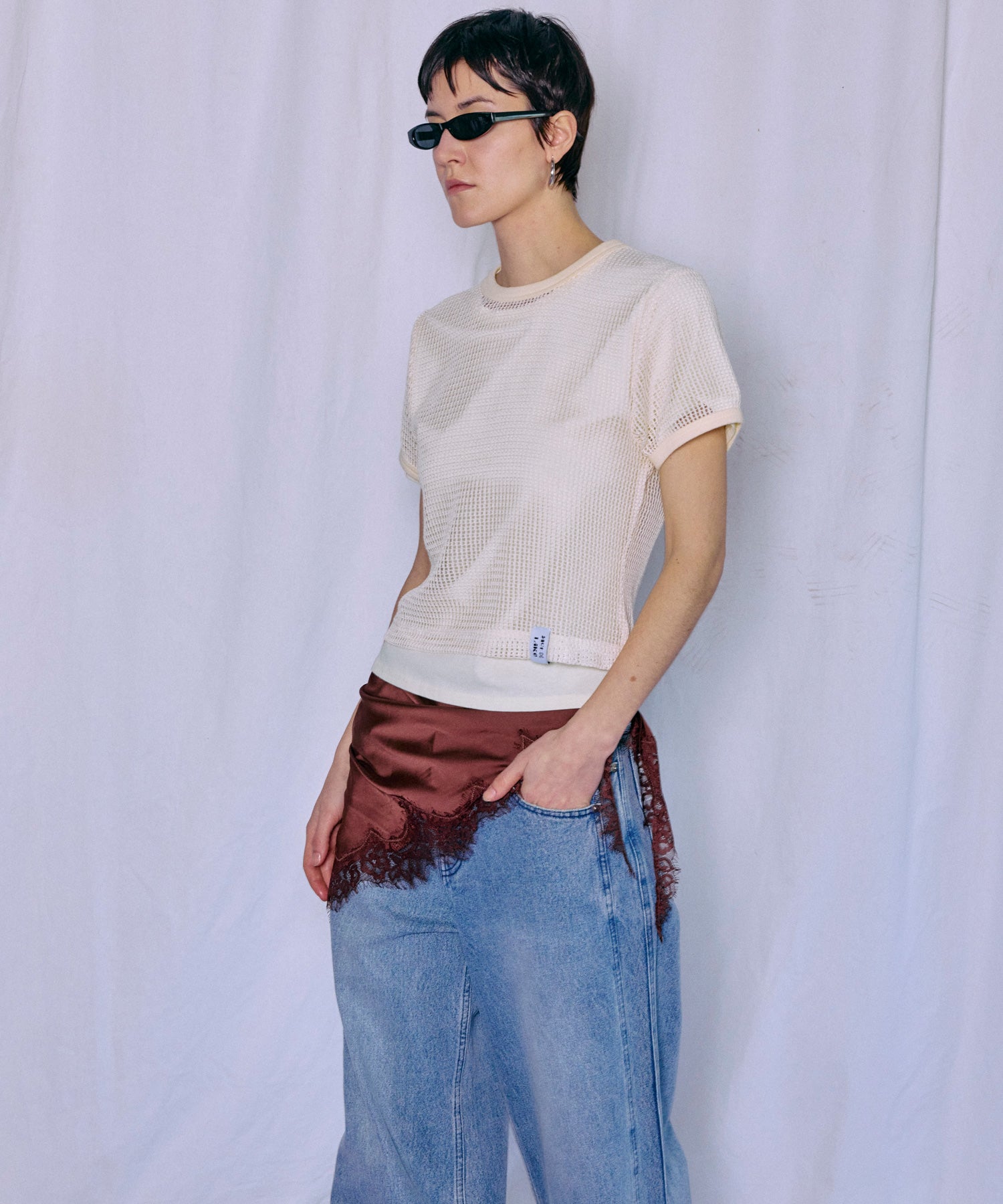 [2026Summer PRE-ORDER] Mesh Layered T-Shirt