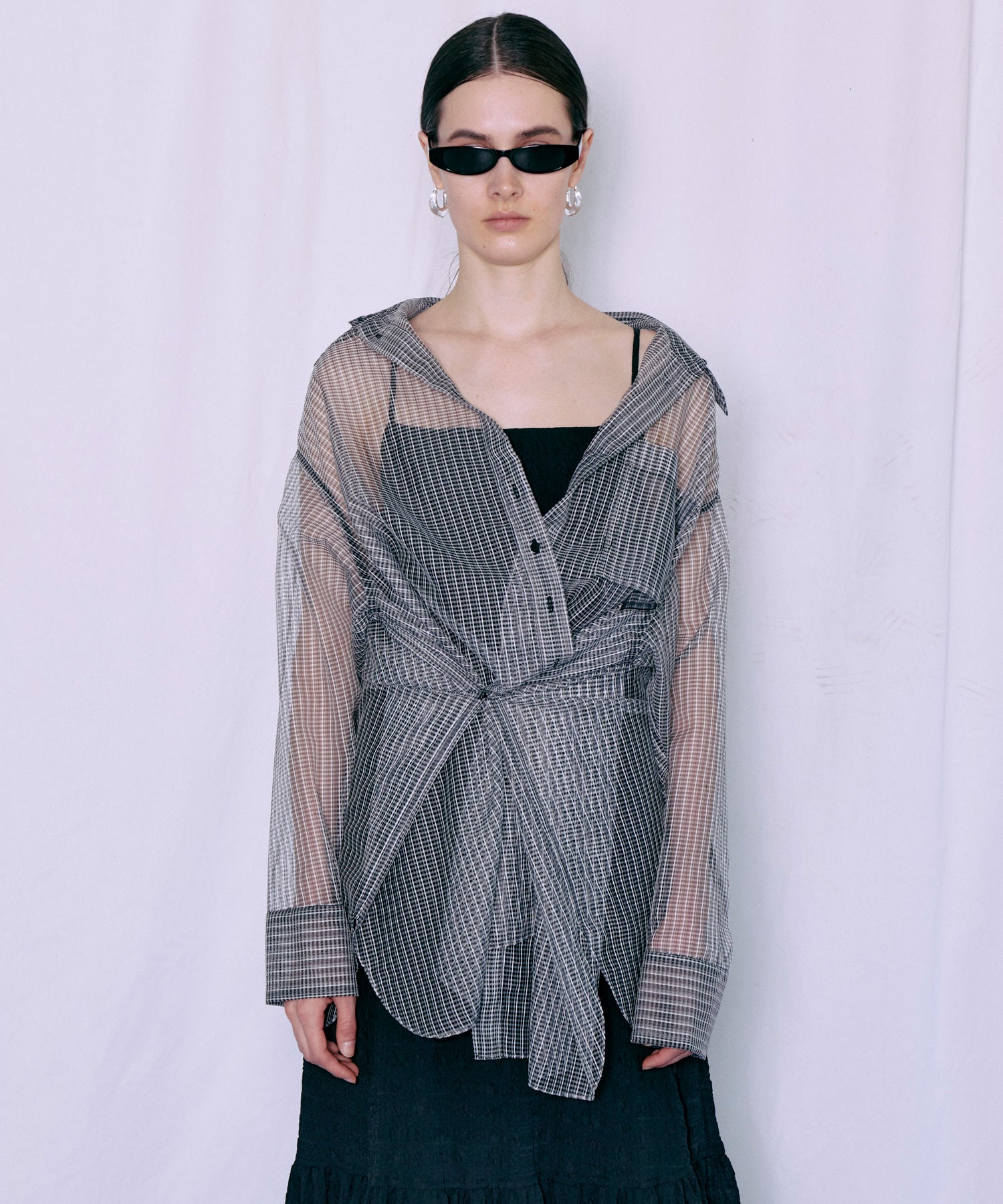 【2026Summer PRE-ORDER】2way Sheer Shirt