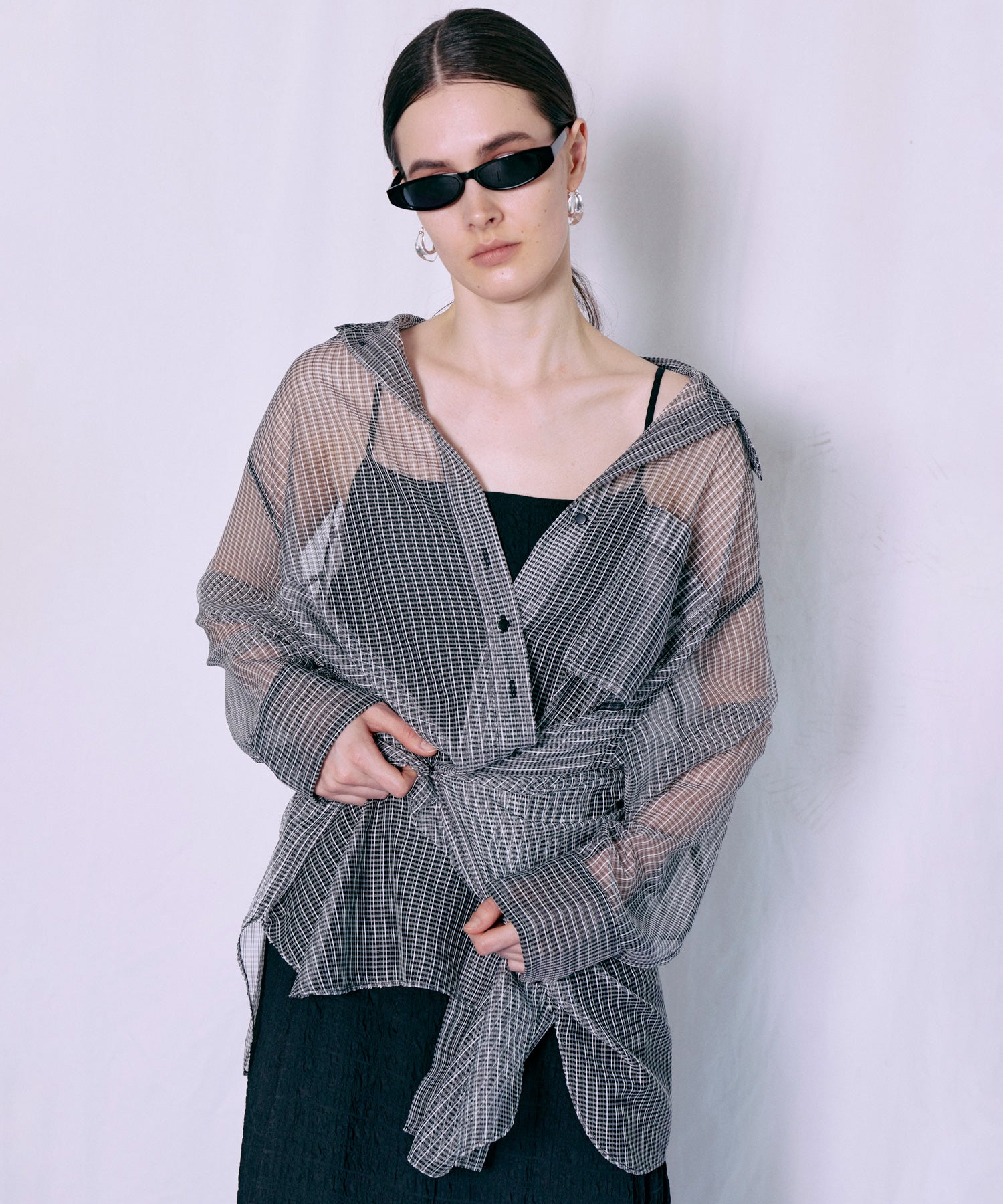 【2026Summer PRE-ORDER】2way Sheer Shirt