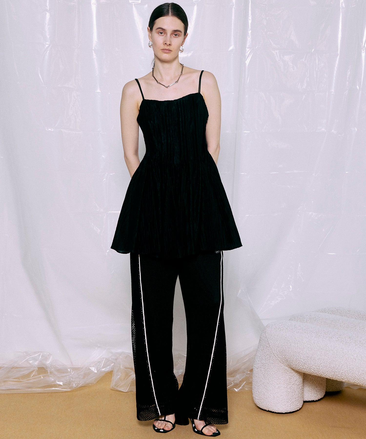Numbering Mesh Pants
