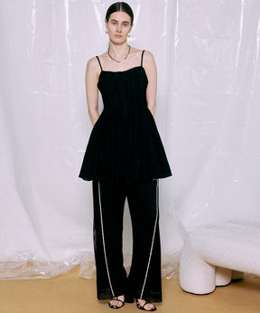 Numbering Mesh Pants