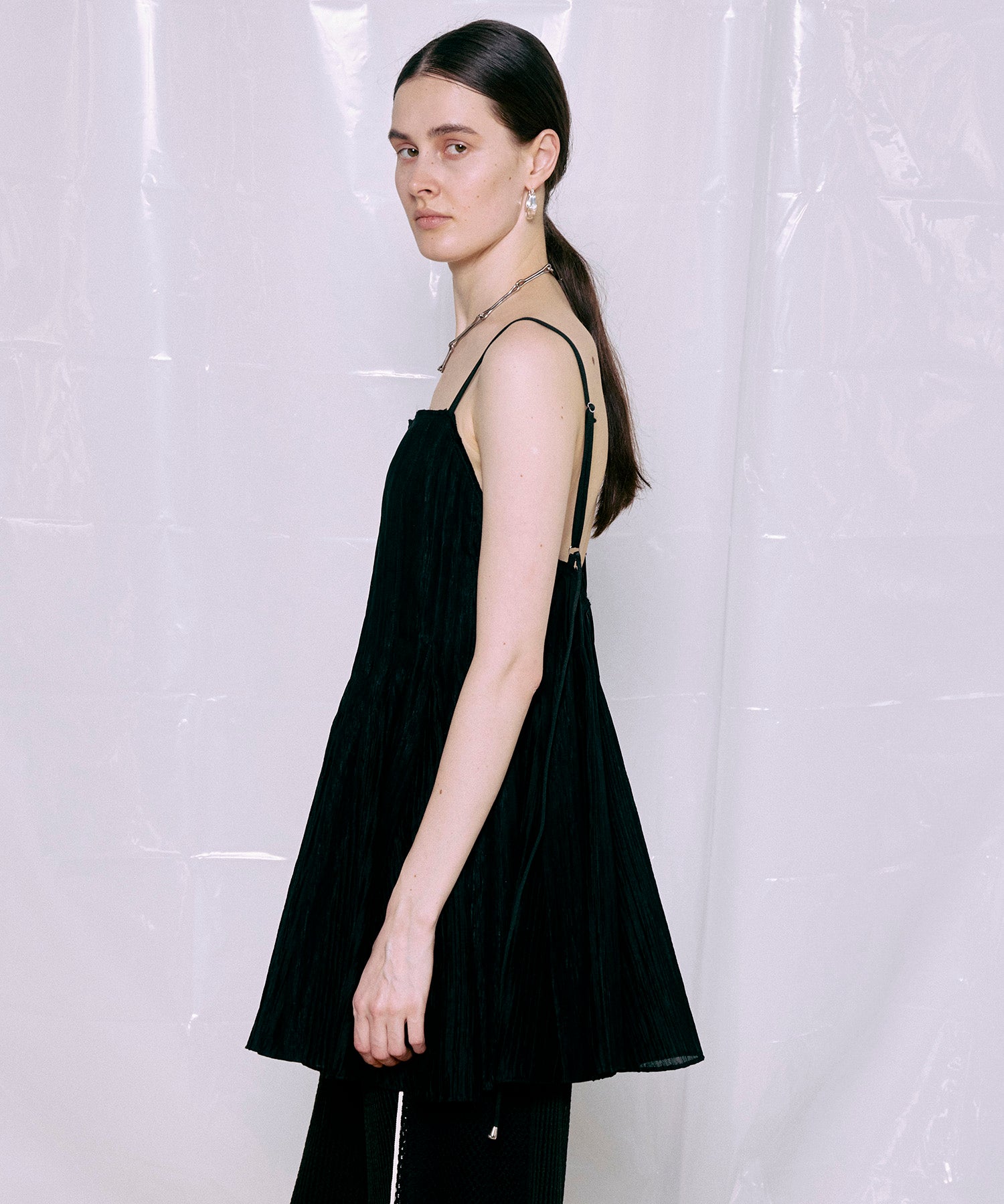 [2026Summer PRE-ORDER] Knife Pleat Mini Dress