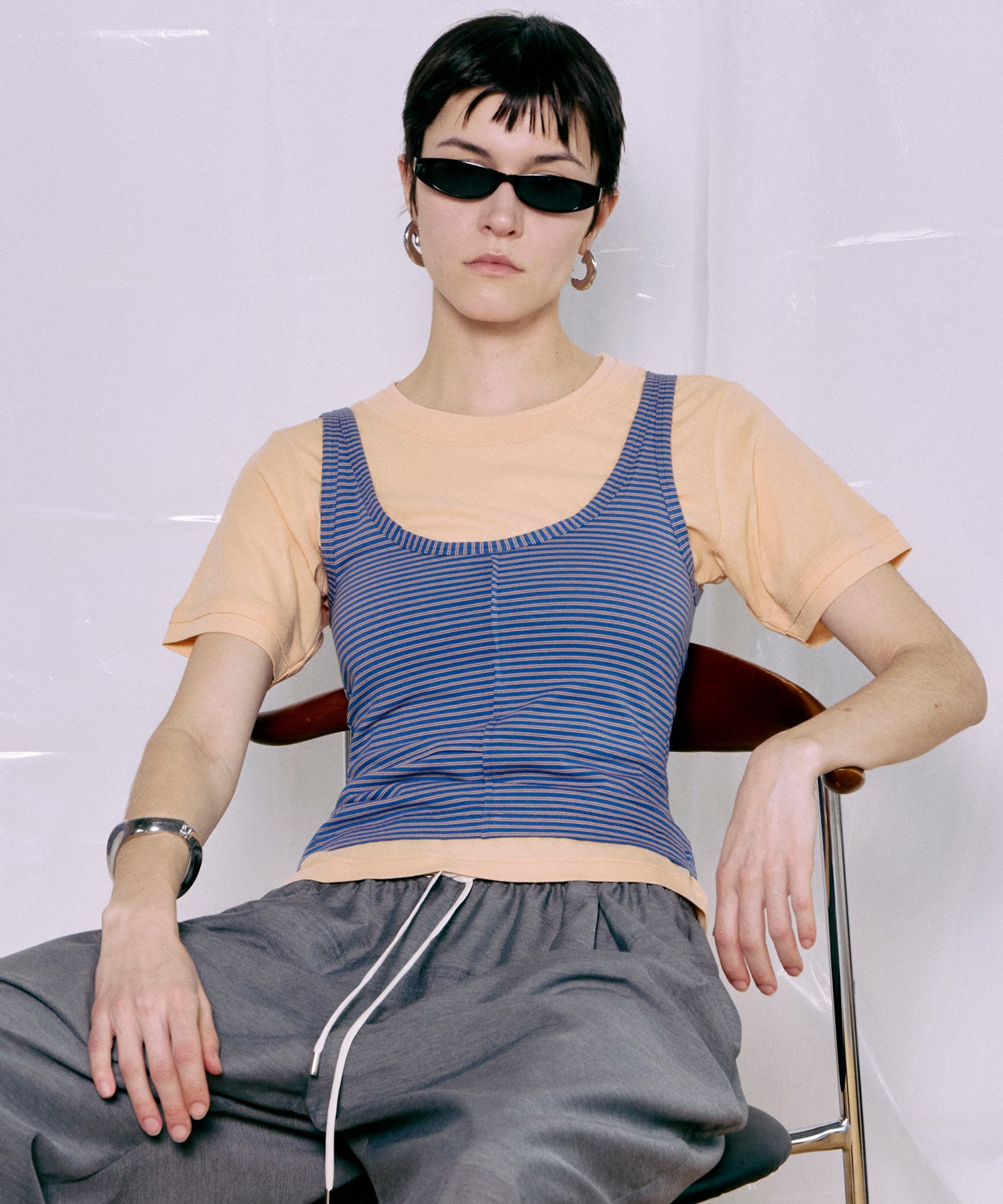 [2026Summer PRE-ORDER] Layered Color Compact T-Shirt