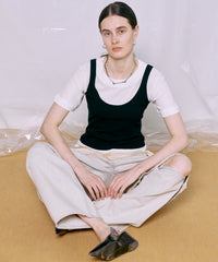 【SALE】Layered Color Compact T-Shirt
