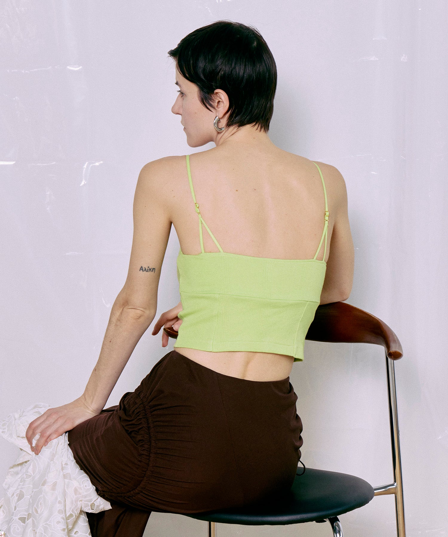 [Miller×MAISON SPECIAL] 短款吊带背心文胸