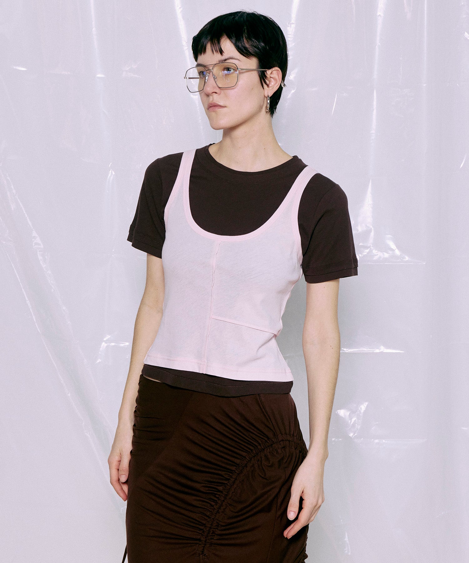 [2026Summer PRE-ORDER] Layered Color Compact T-Shirt