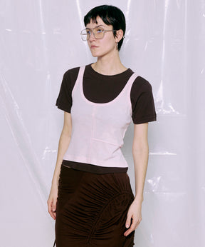[2026Summer PRE-ORDER] Layered Color Compact T-Shirt