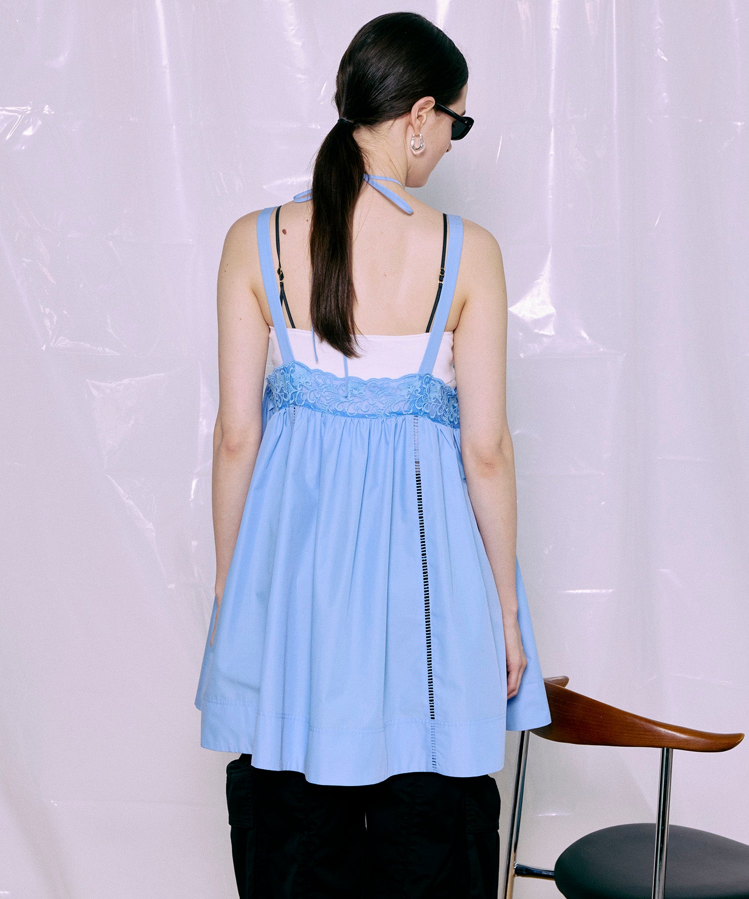 Lace V-Neck Tunic