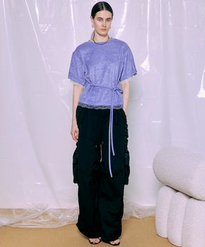 Bicolor Cargo Pants