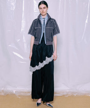 【PRE-ORDER】Wrap Satin Lace Pants