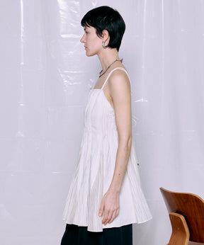 [2026Summer PRE-ORDER] Knife Pleat Mini Dress