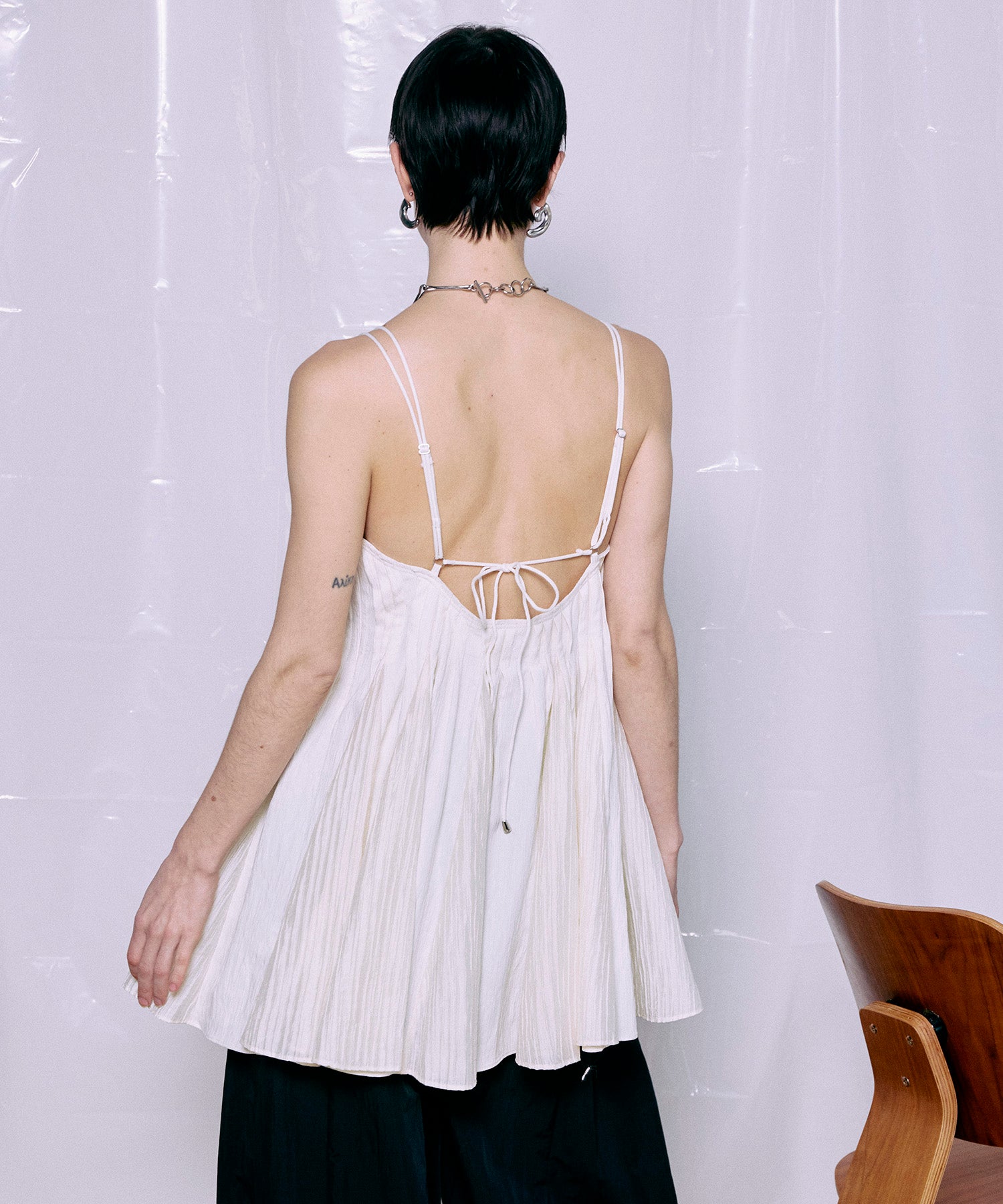 [2026Summer PRE-ORDER] Knife Pleat Mini Dress