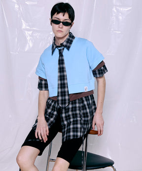 French Terry Layered Set T-Shirt