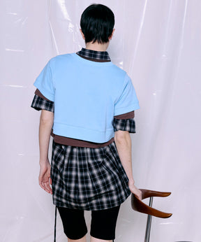 French Terry Layered Set T-Shirt