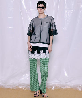 【PRE-ORDER】Sheer Layered T-Shirt