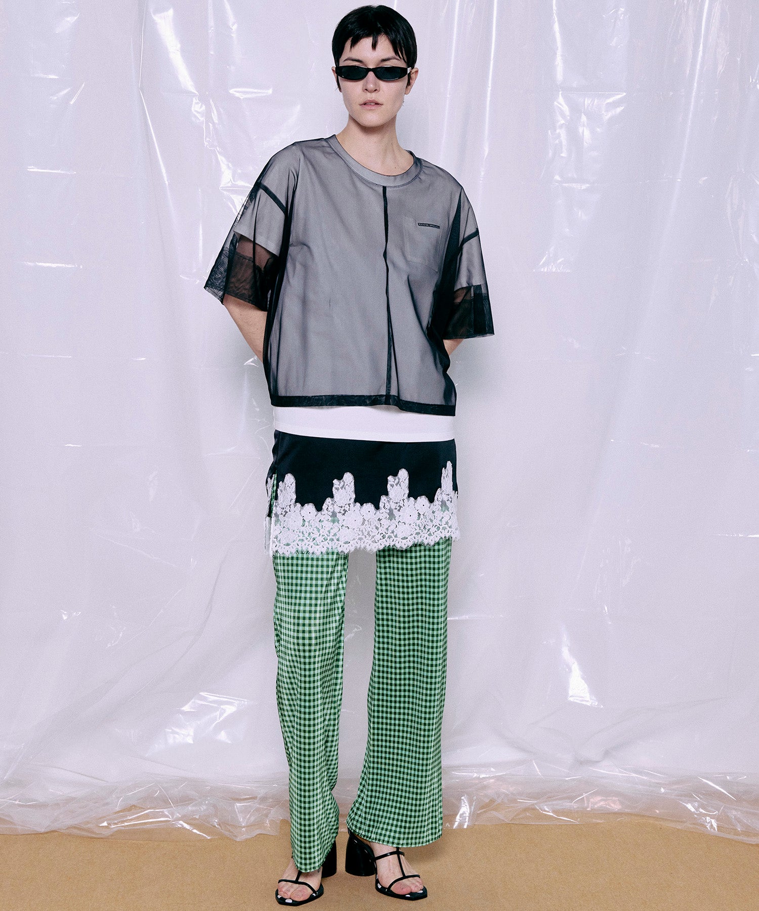 【PRE-ORDER】Sheer Layered T-Shirt