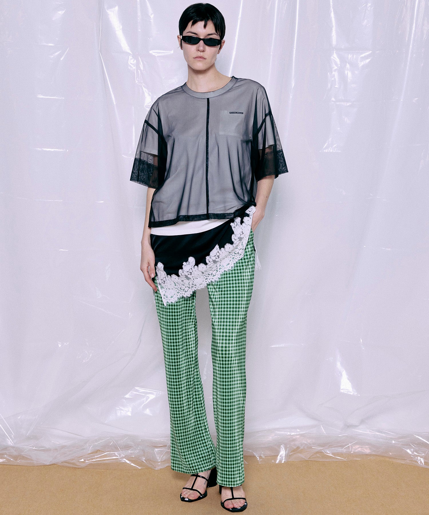 【PRE-ORDER】Sheer Layered T-Shirt