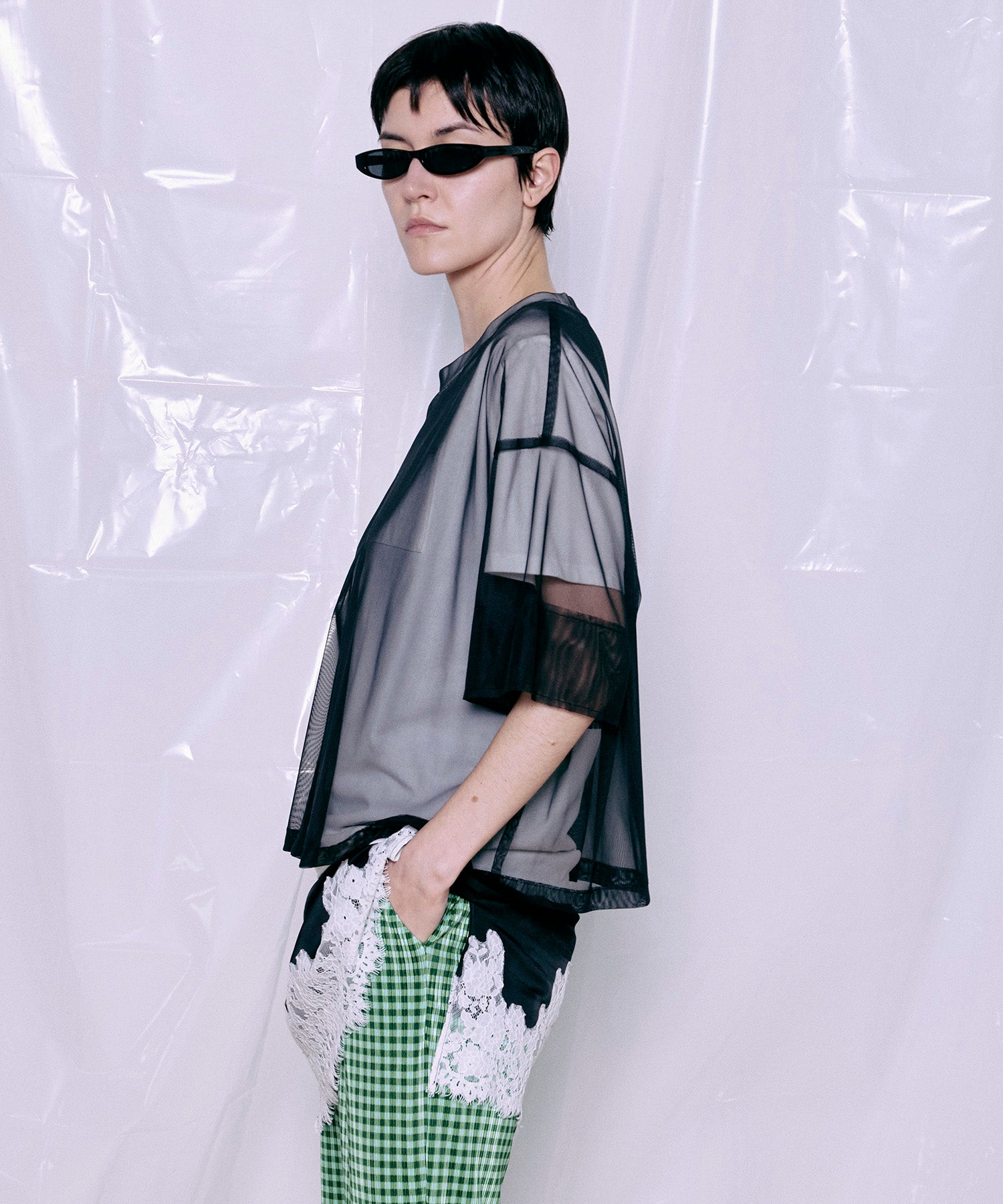 【PRE-ORDER】Sheer Layered T-Shirt