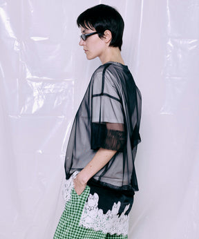 【PRE-ORDER】Sheer Layered T-Shirt