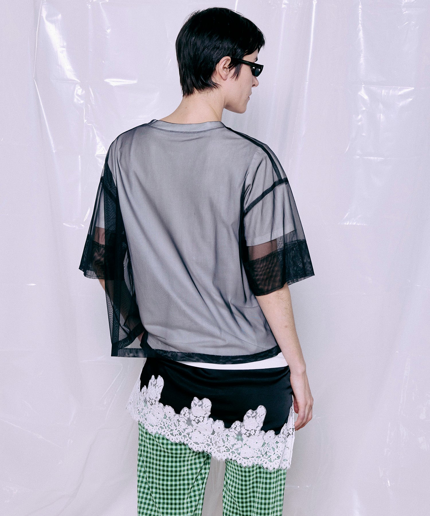 【PRE-ORDER】Sheer Layered T-Shirt