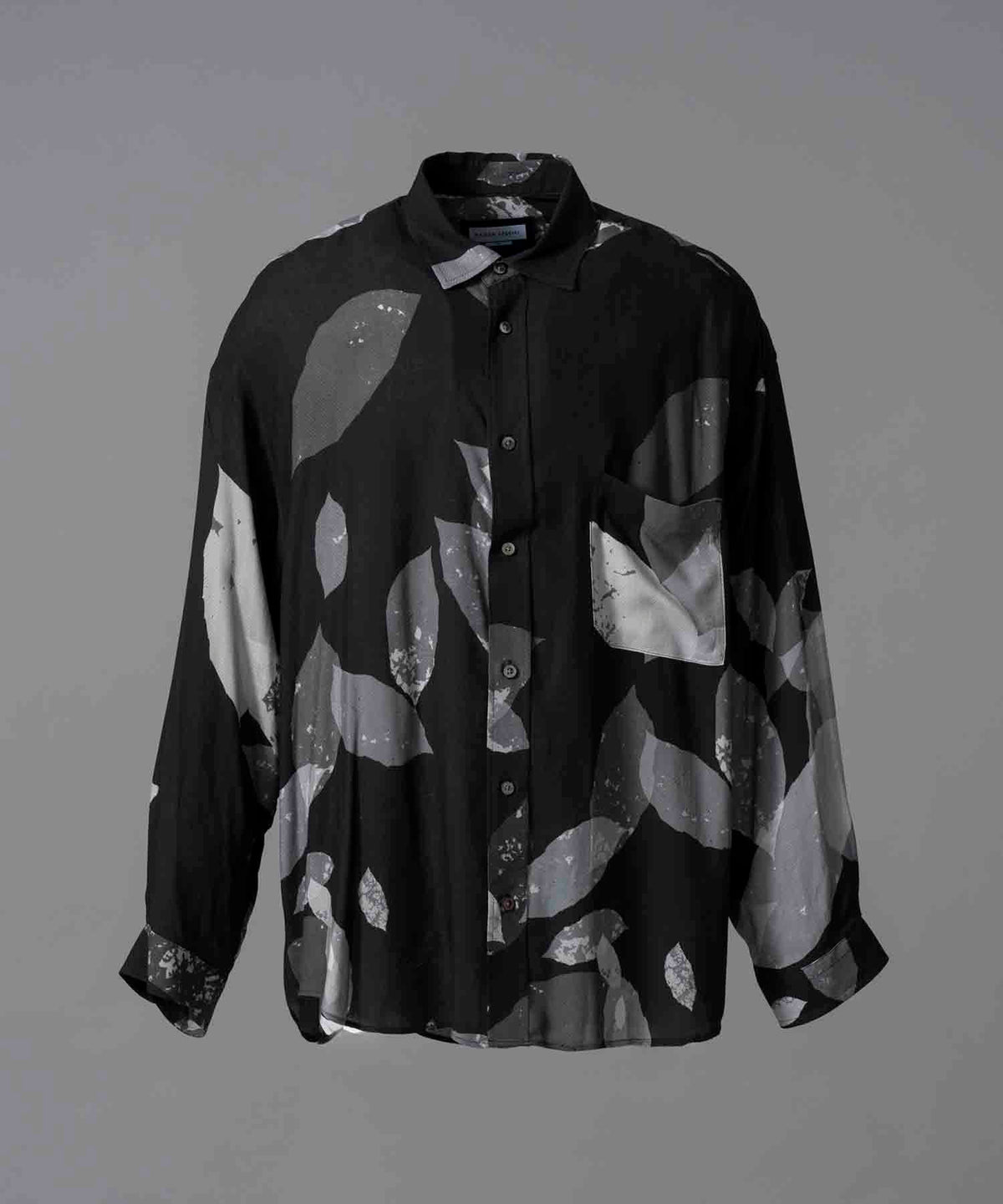 【12/14（土）12:00販売開始】【Italian Dead Stock Fabric】Prime-Over Regular Collar Shirt