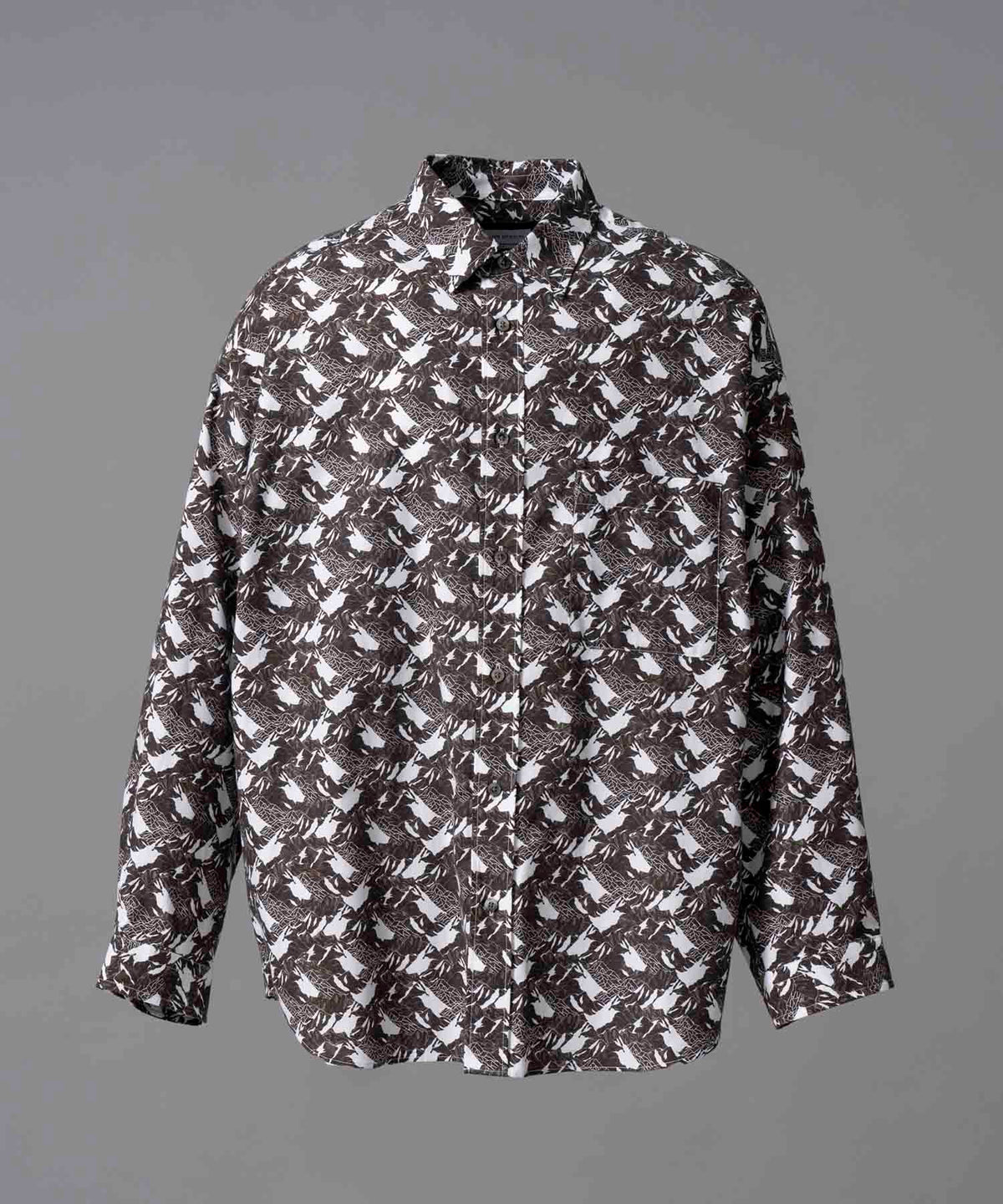 【12/14（土）12:00販売開始】【Italian Dead Stock Fabric】Prime-Over Regular Collar Shirt