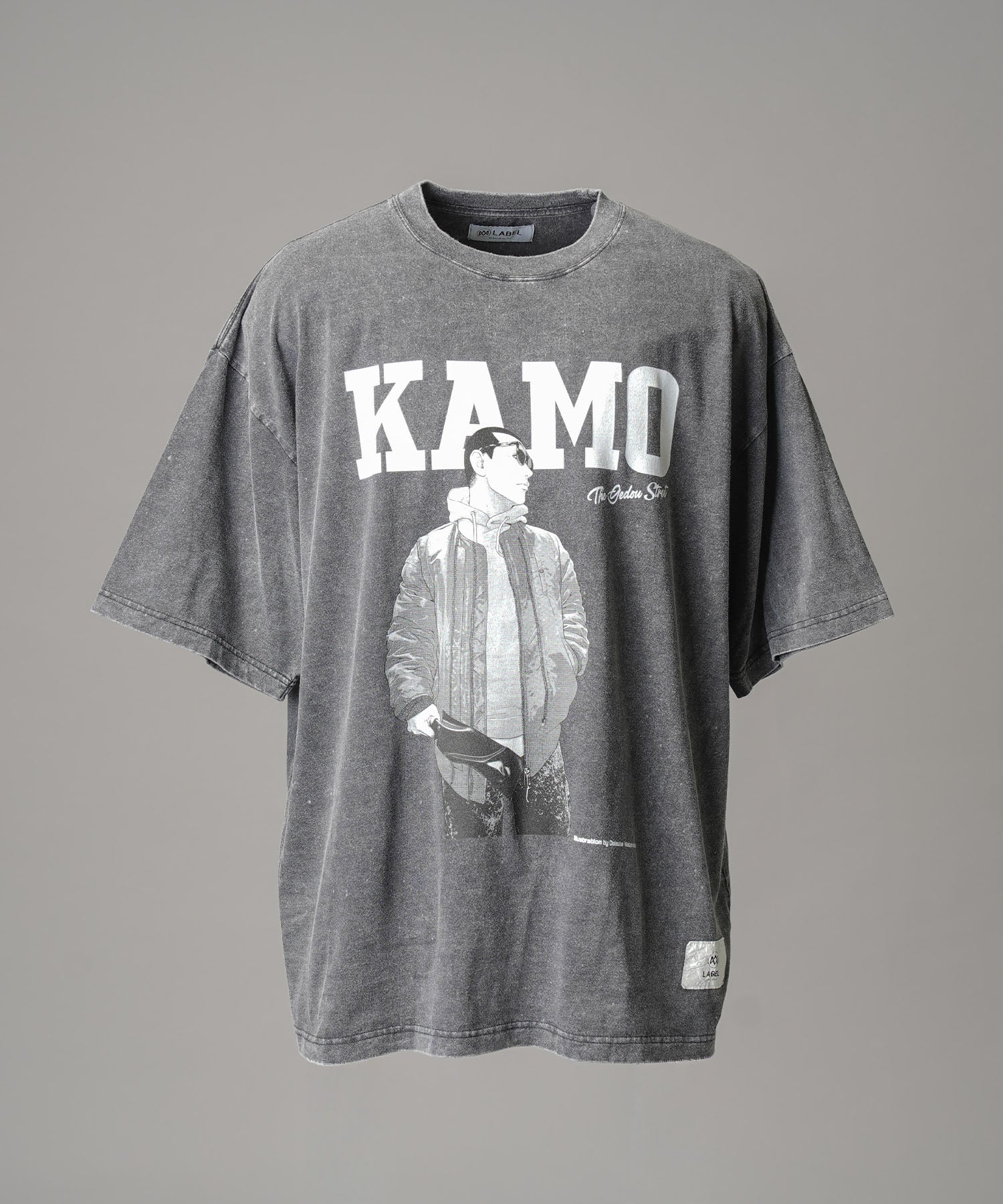 thv様 MA_Label】「外道の歌」Prime-Over Crew Neck T-shirt