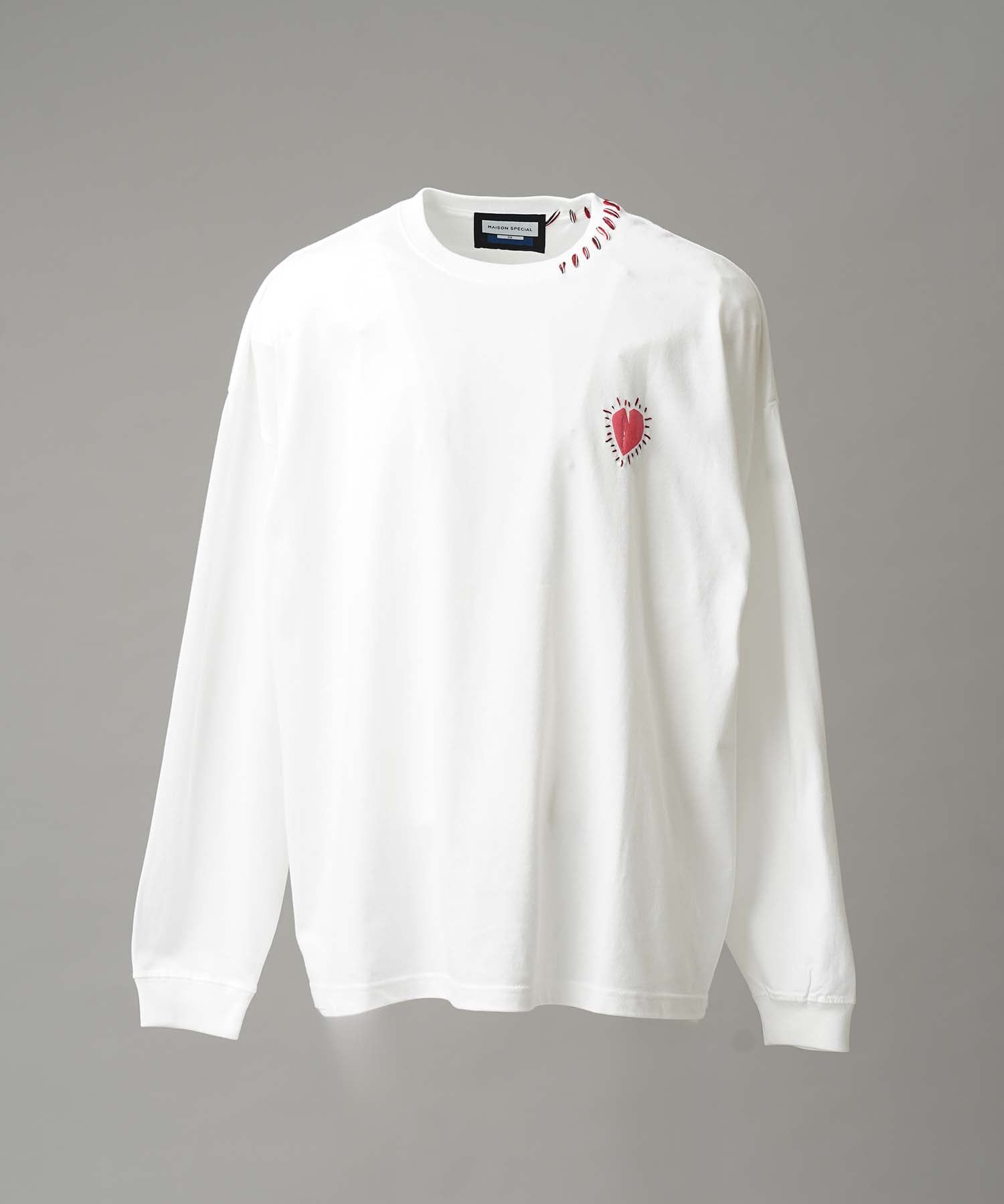 [25AW PRE-ORDER] Nuance Graphics Hand Stitching Long Sleeve TEE