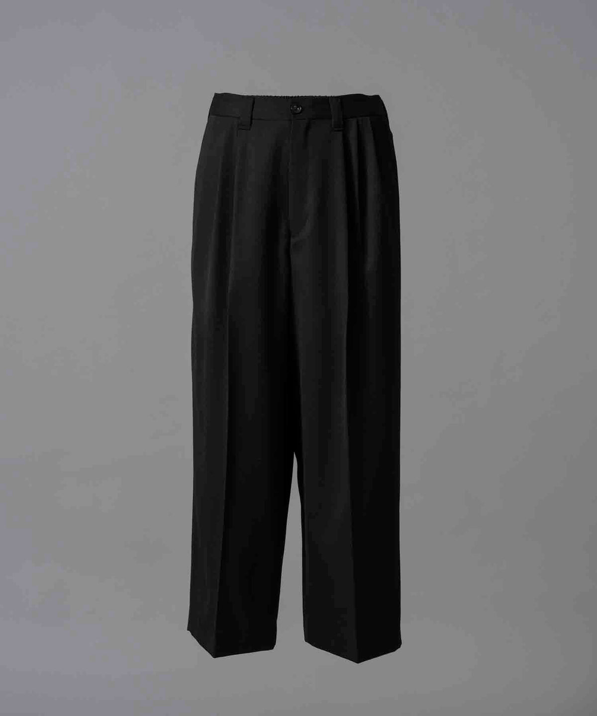 【12/14（土）12:00販売開始】【Italian Dead Stock Fabric】Three-Tuck Prime Wide Pants