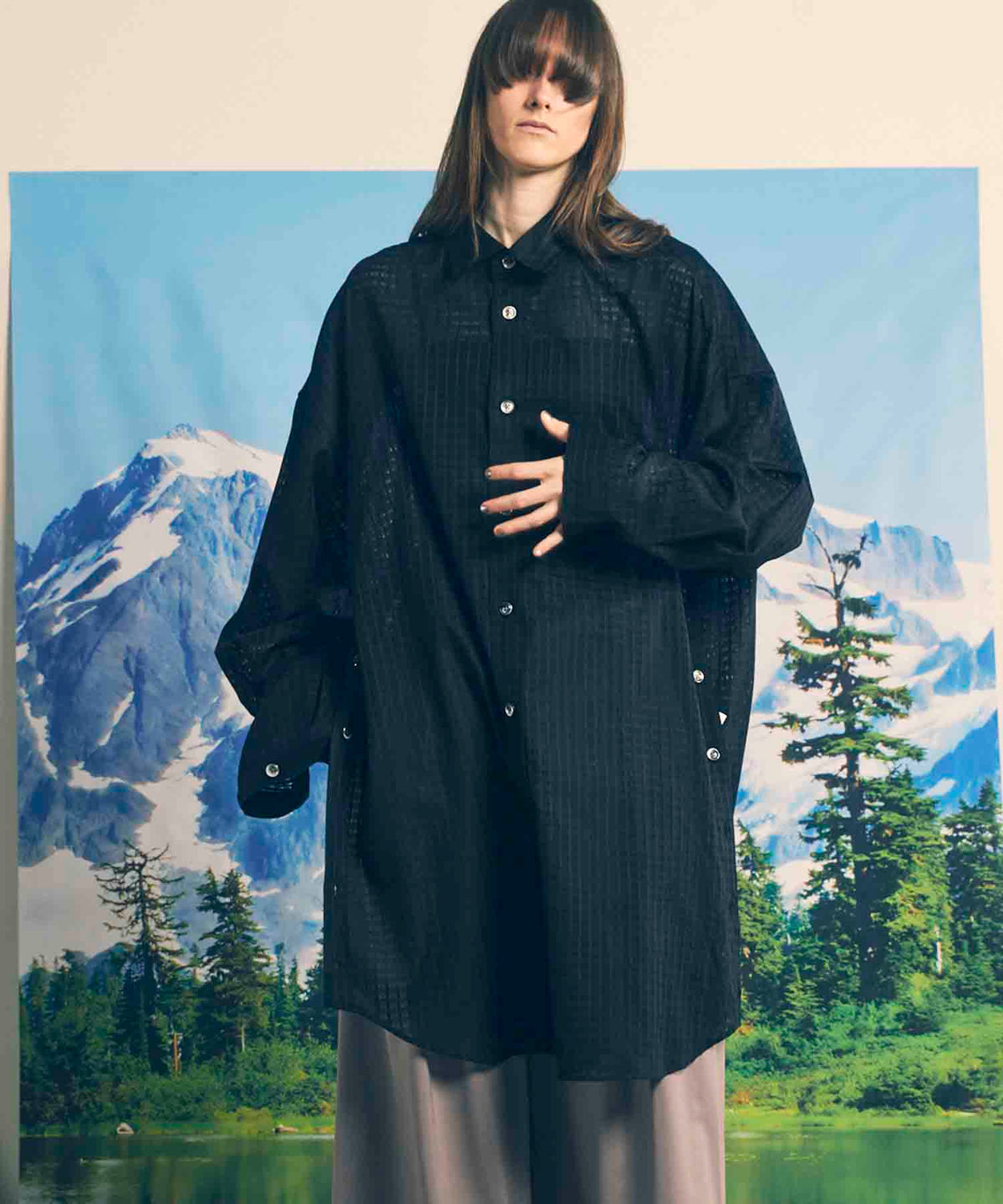 【1/17（金）12:00販売開始】【LIMITED EDITION】Prime-Over Maxi Shirt Coat