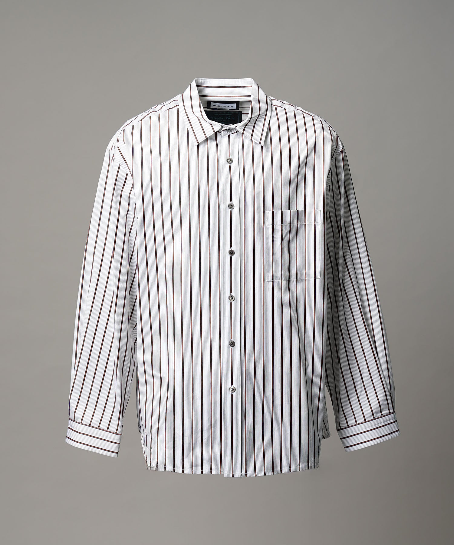 [이탈리아 데드 스톡 패브릭] 프라임 오버 일반 칼라 셔츠