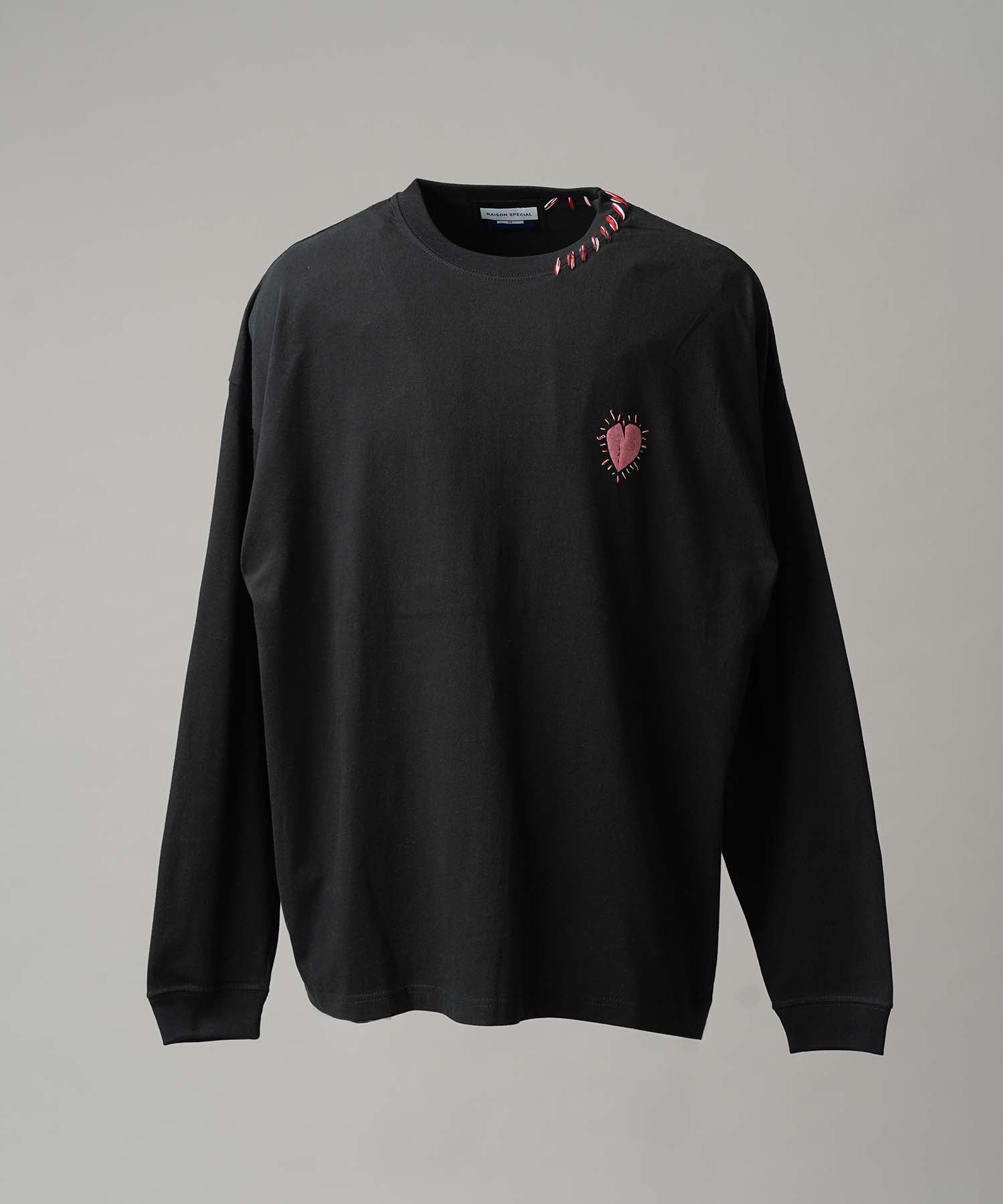 [25AW PRE-ORDER] Nuance Graphics Hand Stitching Long Sleeve TEE