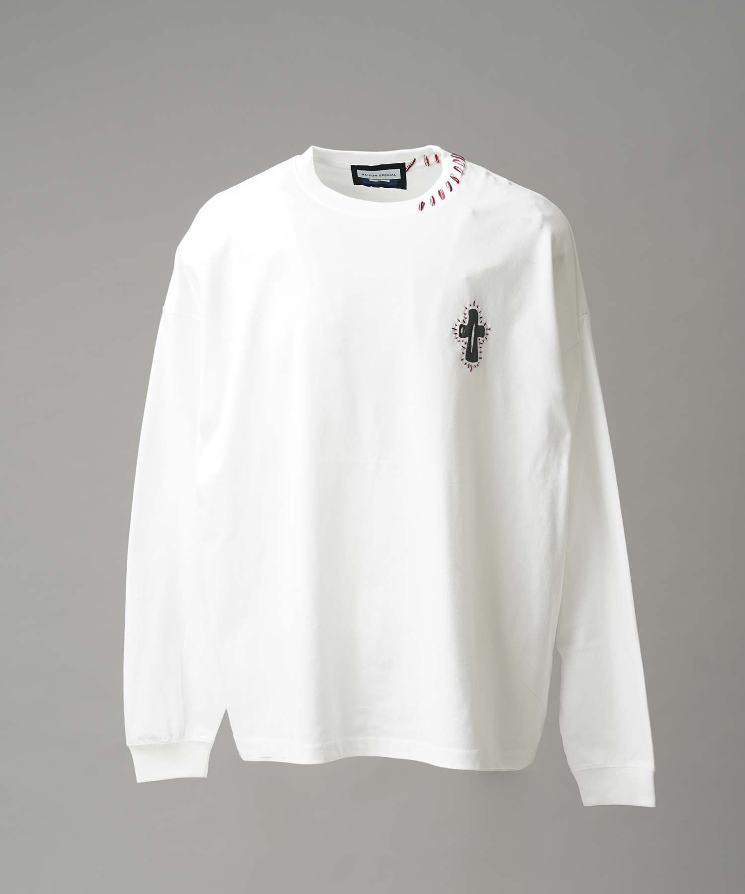 [25AW PRE-ORDER] Nuance Graphics Hand Stitching Long Sleeve TEE