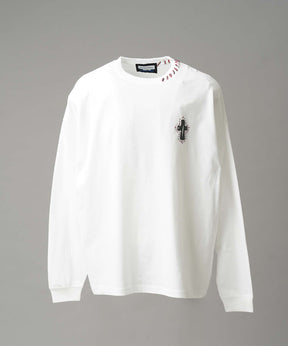 [25AW PRE-ORDER] Nuance Graphics Hand Stitching Long Sleeve TEE