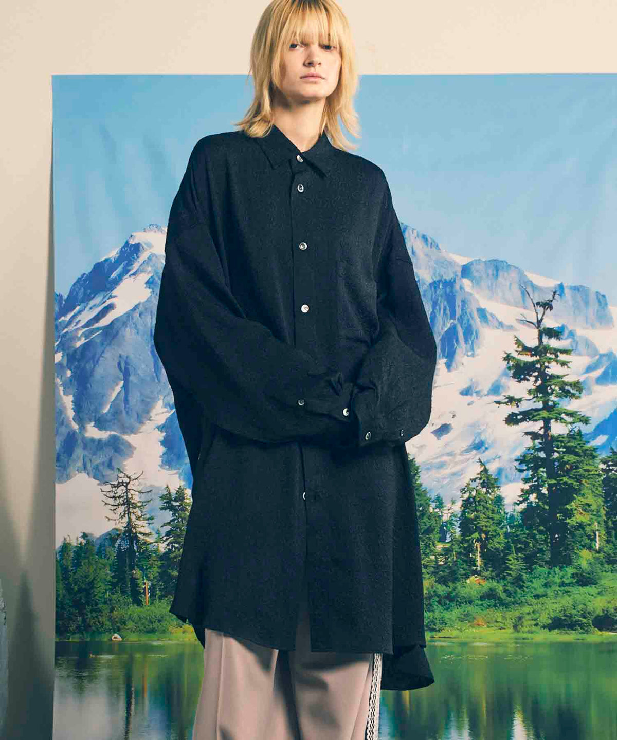 【1/17（金）12:00販売開始】【LIMITED EDITION】Prime-Over Maxi Shirt Coat