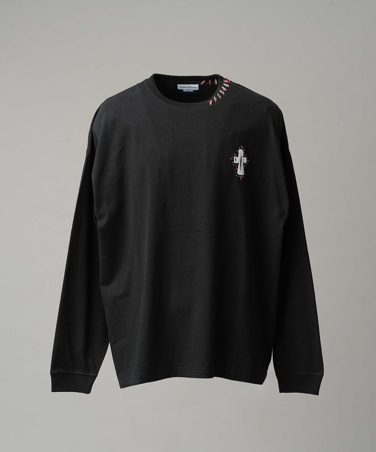 [25AW PRE-ORDER] Nuance Graphics Hand Stitching Long Sleeve TEE