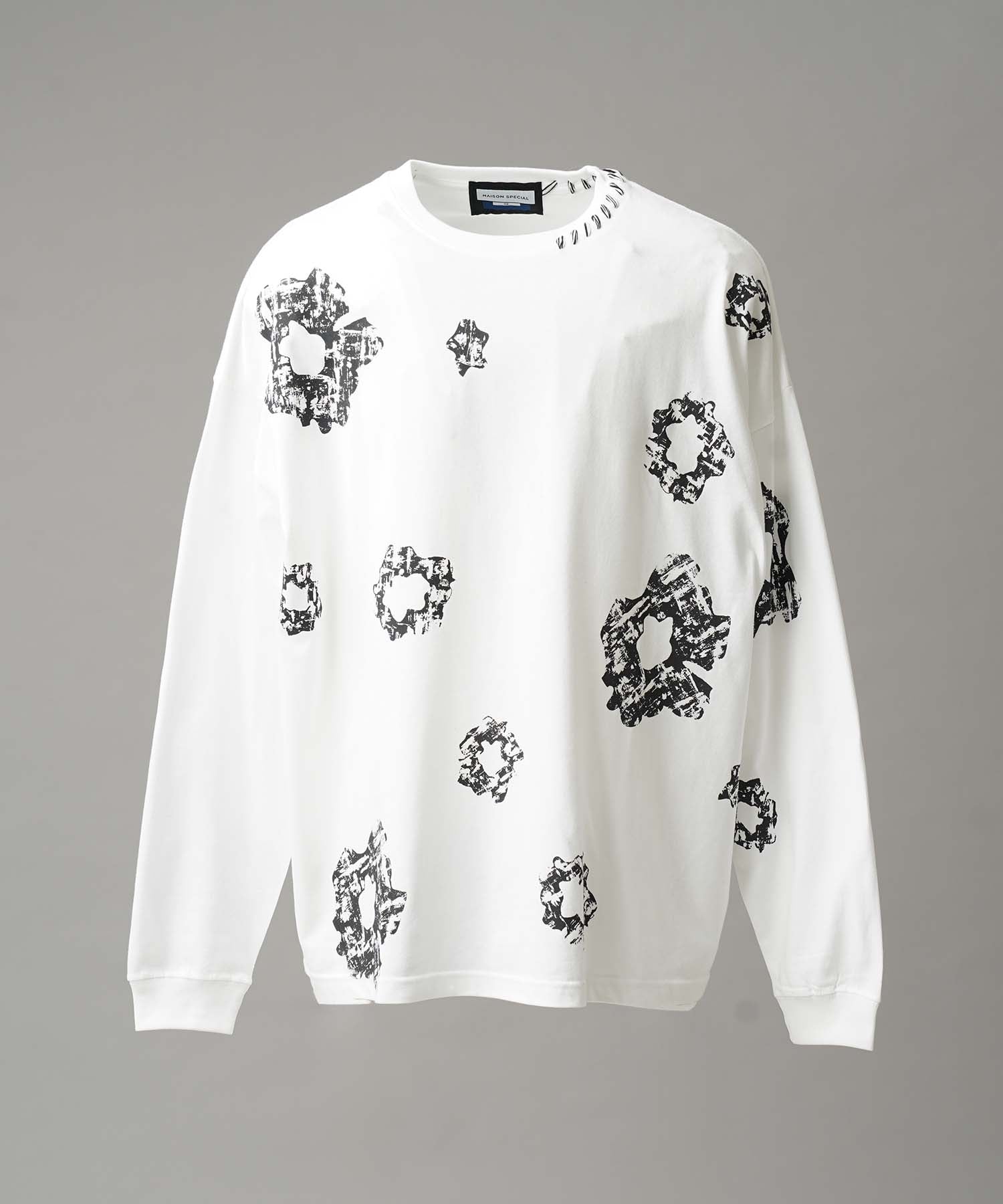 [25AW PRE-ORDER] Nuance Graphics Hand Stitching Long Sleeve TEE