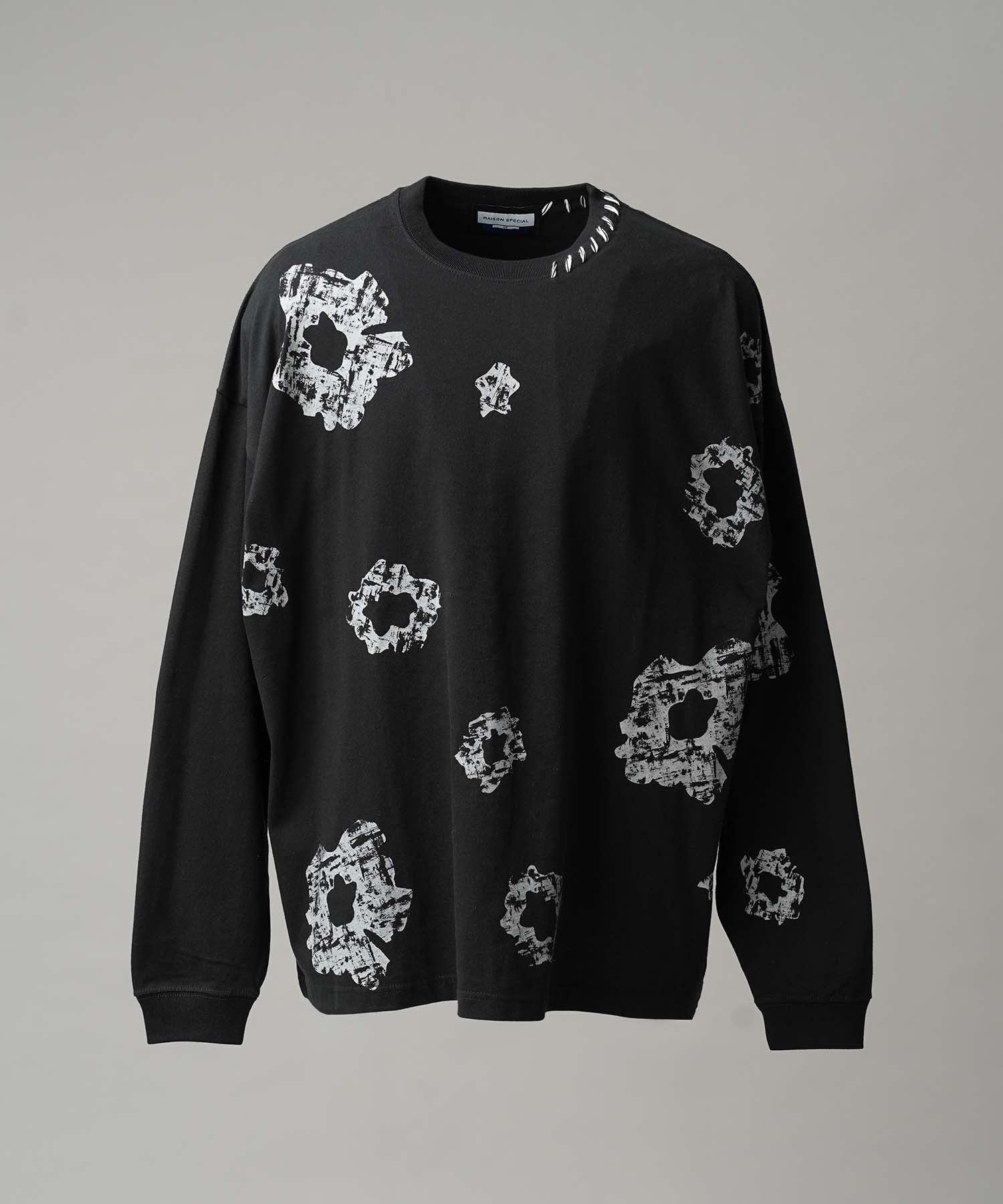[25AW PRE-ORDER] Nuance Graphics Hand Stitching Long Sleeve TEE