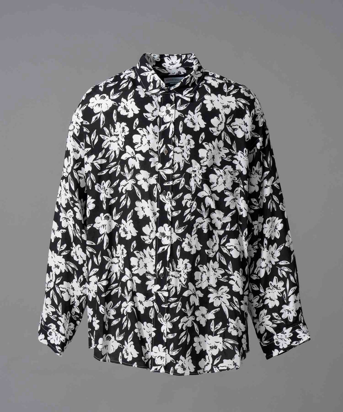 【12/14（土）12:00販売開始】【Italian Dead Stock Fabric】Prime-Over Regular Collar Shirt