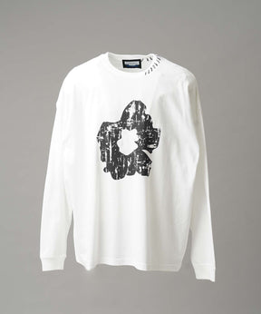 [25AW PRE-ORDER] Nuance Graphics Hand Stitching Long Sleeve TEE